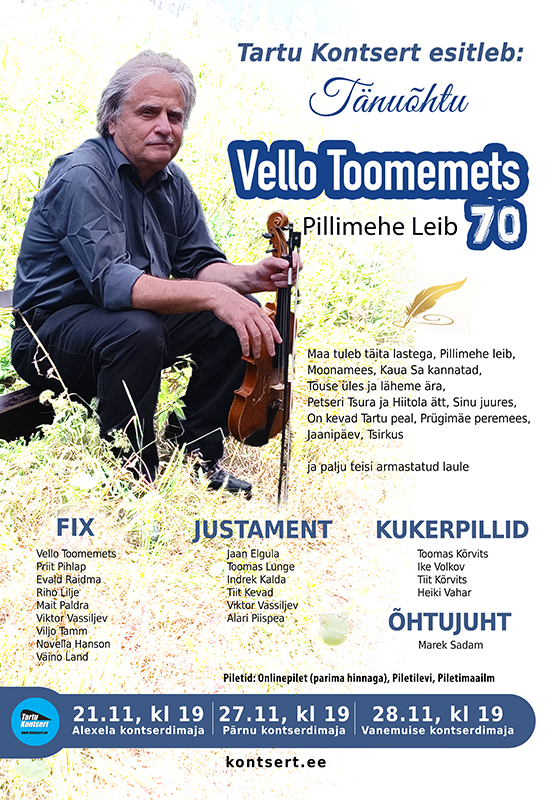 Vello Toomemets 70