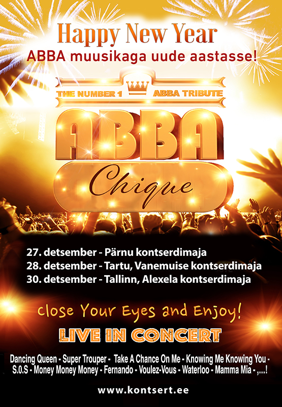 ABBA Chique 2025(UK) 30.12