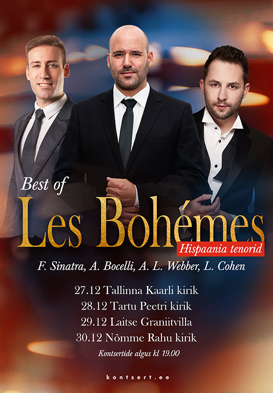 Les Bohèmes – 10 aastat muusikalist maagiat!