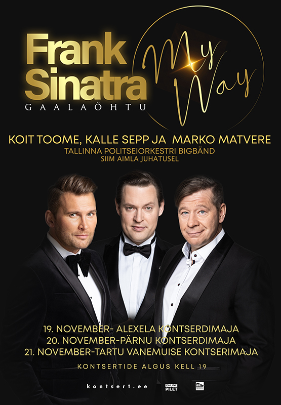 Frank Sinatra gaalaõhtu “My Way”