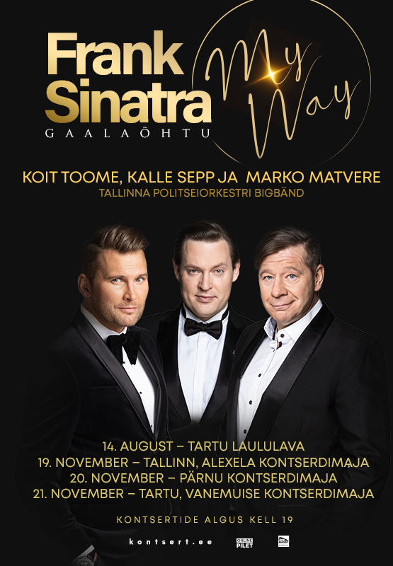 Frank Sinatra gaalaõhtu “My Way”