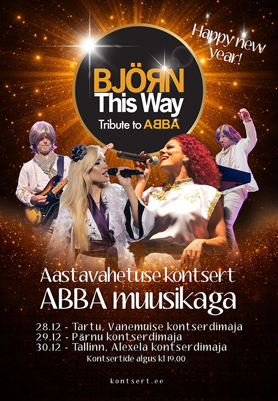 Särav aastavahetuse kontsert ABBA hittidega”
