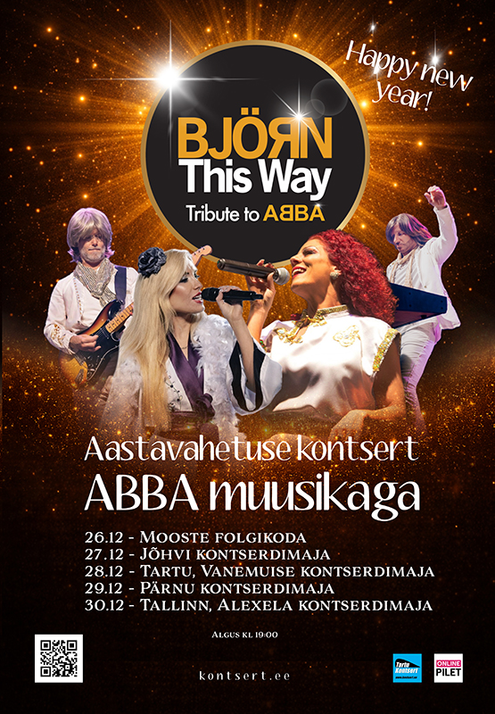 Aastavahetus ABBA hittidega  27. 12